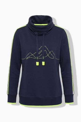 Moda za polnejše Majica dugih rukava plus velikost, xxl, Ulla Popken in Johann Popken (JP1880)