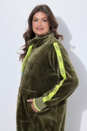 Moda za polnejše Haljina dugih rukava od flisa plus velikost, xxl, Ulla Popken in Johann Popken (JP1880)