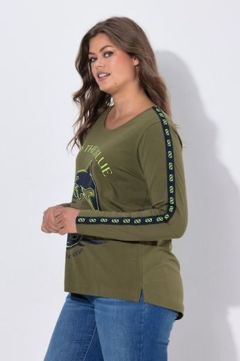 Moda za polnejše Majica dugih rukava plus velikost, xxl, Ulla Popken in Johann Popken (JP1880)