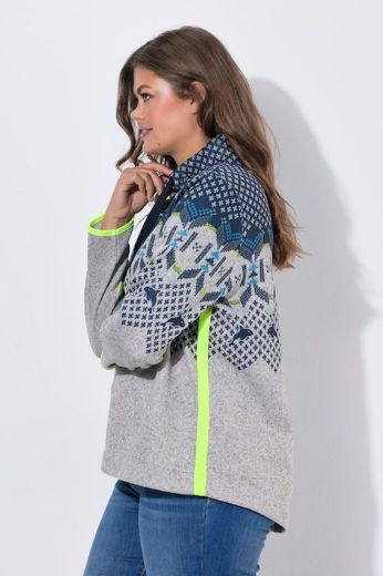 Moda za polnejše Pulover dugih rukava plus velikost, xxl, Ulla Popken in Johann Popken (JP1880)