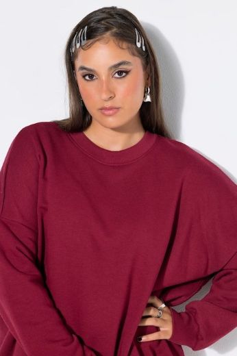 Moda za polnejše Majica dugih rukava šireg kroja plus velikost, xxl, Ulla Popken in Johann Popken (JP1880)