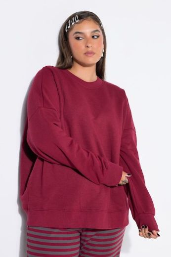 Moda za polnejše Majica dugih rukava šireg kroja plus velikost, xxl, Ulla Popken in Johann Popken (JP1880)