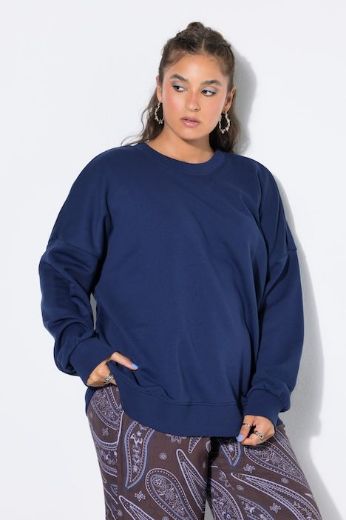 Moda za polnejše Majica dugih rukava šireg kroja plus velikost, xxl, Ulla Popken in Johann Popken (JP1880)