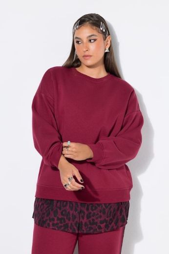 Moda za polnejše Majica dugih rukava šireg kroja plus velikost, xxl, Ulla Popken in Johann Popken (JP1880)