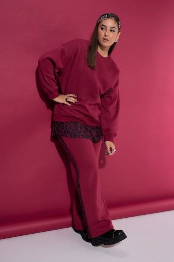 Moda za polnejše Majica dugih rukava šireg kroja plus velikost, xxl, Ulla Popken in Johann Popken (JP1880)