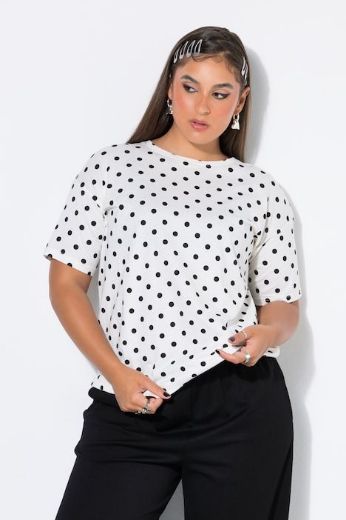 Moda za polnejše Majica kratkih rukava plus velikost, xxl, Ulla Popken in Johann Popken (JP1880)