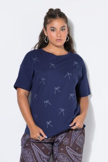 Moda za polnejše Majica kratkih rukava plus velikost, xxl, Ulla Popken in Johann Popken (JP1880)