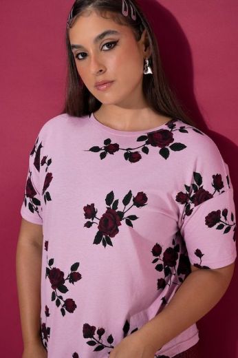 Moda za polnejše Majica kratkih rukava plus velikost, xxl, Ulla Popken in Johann Popken (JP1880)