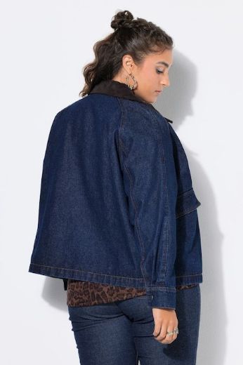 Moda za polnejše Jakna lagana od trapera plus velikost, xxl, Ulla Popken in Johann Popken (JP1880)