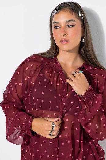 Moda za polnejše Bluza dugih rukava plus velikost, xxl, Ulla Popken in Johann Popken (JP1880)