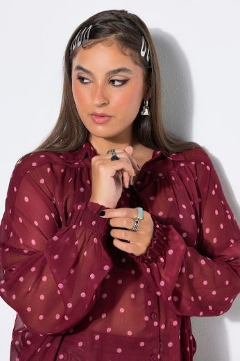 Moda za polnejše Bluza dugih rukava plus velikost, xxl, Ulla Popken in Johann Popken (JP1880)