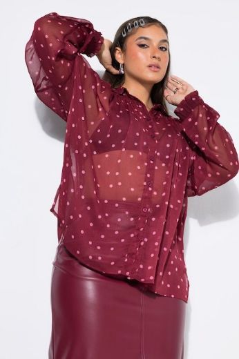 Moda za polnejše Bluza dugih rukava plus velikost, xxl, Ulla Popken in Johann Popken (JP1880)