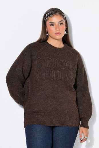 Moda za polnejše Pulover dugih rukava plus velikost, xxl, Ulla Popken in Johann Popken (JP1880)
