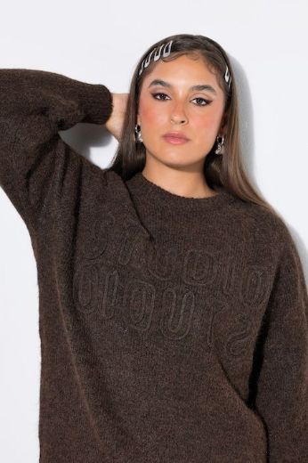 Moda za polnejše Pulover dugih rukava plus velikost, xxl, Ulla Popken in Johann Popken (JP1880)