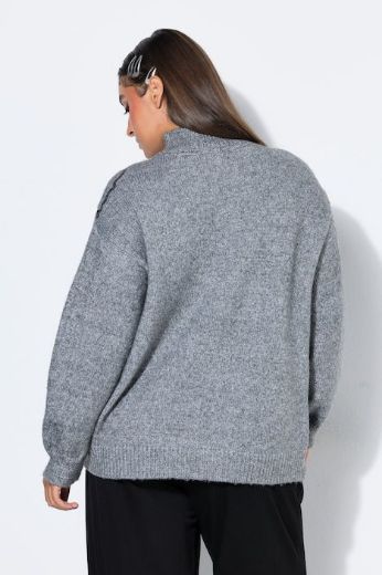 Moda za polnejše Pulover dugih rukava plus velikost, xxl, Ulla Popken in Johann Popken (JP1880)