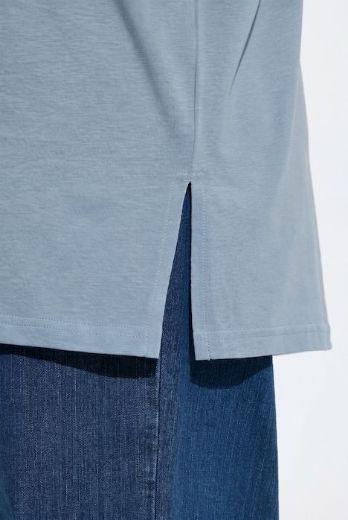 Moda za polnejše Majica kratkih rukava s povišenim ovratnikom plus velikost, xxl, Ulla Popken in Johann Popken (JP1880)