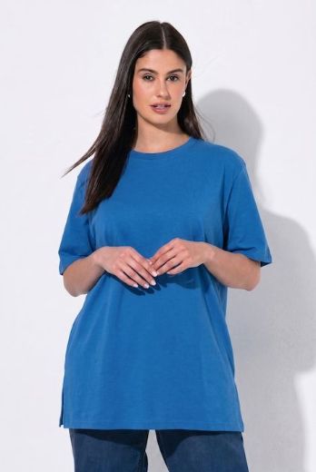 Moda za polnejše Majica kratkih rukava s povišenim ovratnikom plus velikost, xxl, Ulla Popken in Johann Popken (JP1880)
