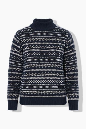 Moda za polnejše Puover povišenog ovratnika plus velikost, xxl, Ulla Popken in Johann Popken (JP1880)