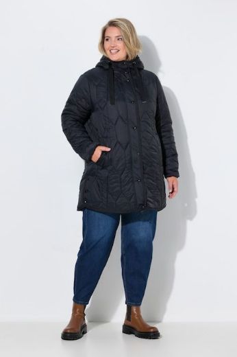 Moda za polnejše Jakna prošivena s kapuljačom plus velikost, xxl, Ulla Popken in Johann Popken (JP1880)