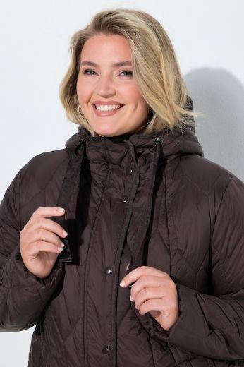 Moda za polnejše Jakna prošivena s kapuljačom plus velikost, xxl, Ulla Popken in Johann Popken (JP1880)