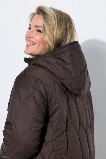 Moda za polnejše Jakna prošivena s kapuljačom plus velikost, xxl, Ulla Popken in Johann Popken (JP1880)