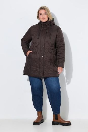 Moda za polnejše Jakna prošivena s kapuljačom plus velikost, xxl, Ulla Popken in Johann Popken (JP1880)