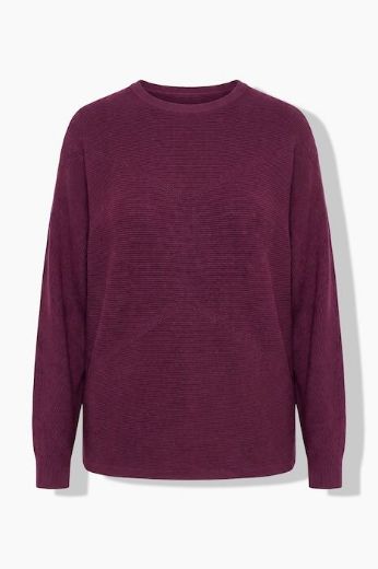 Moda za polnejše Pulover dugih rukava plus velikost, xxl, Ulla Popken in Johann Popken (JP1880)