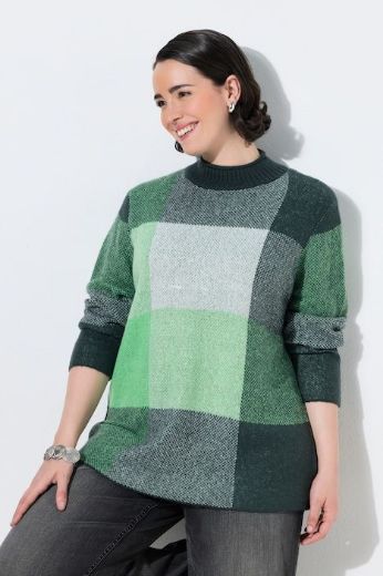 Moda za polnejše Pulover dugih rukava plus velikost, xxl, Ulla Popken in Johann Popken (JP1880)