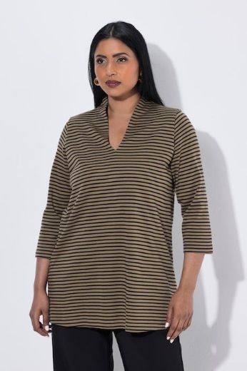 Moda za polnejše Majica 3/4 rukava plus velikost, xxl, Ulla Popken in Johann Popken (JP1880)