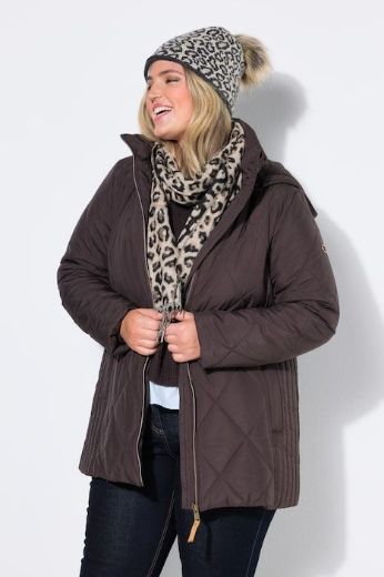 Moda za polnejše Jakna prošivena s kapuljačom plus velikost, xxl, Ulla Popken in Johann Popken (JP1880)