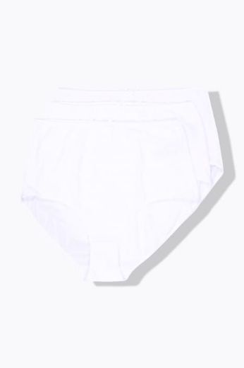 Moda za polnejše Gaćice maxi 3 komada plus velikost, xxl, Ulla Popken in Johann Popken (JP1880)