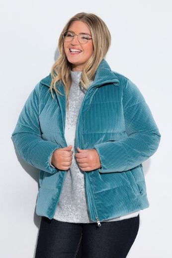 Moda za polnejše Jakna od samta plus velikost, xxl, Ulla Popken in Johann Popken (JP1880)