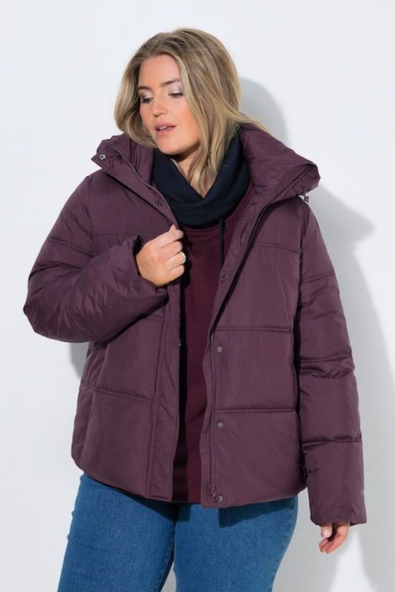 Moda za polnejše Jakna prošivena s kapuljačom plus velikost, xxl, Ulla Popken in Johann Popken (JP1880)