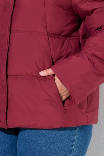 Moda za polnejše Jakna prošivena s kapuljačom plus velikost, xxl, Ulla Popken in Johann Popken (JP1880)
