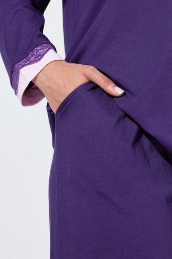 Moda za polnejše Pidžama s dodatkom ukrasne čipke plus velikost, xxl, Ulla Popken in Johann Popken (JP1880)