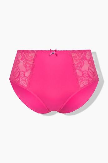 Moda za polnejše Gaćice midi s cvjetnom čipkom plus velikost, xxl, Ulla Popken in Johann Popken (JP1880)