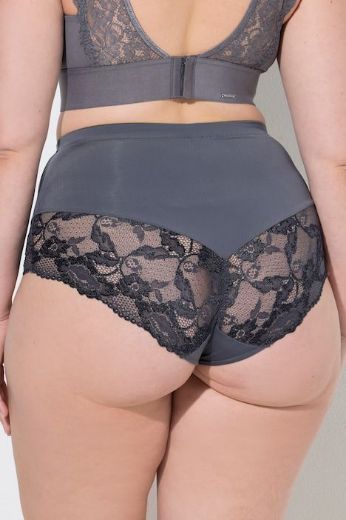Moda za polnejše Gaćice visokog struka s dodatkom ukrasne čipke plus velikost, xxl, Ulla Popken in Johann Popken (JP1880)