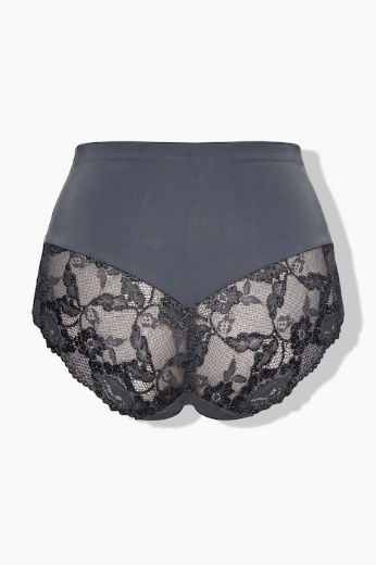 Moda za polnejše Gaćice visokog struka s dodatkom ukrasne čipke plus velikost, xxl, Ulla Popken in Johann Popken (JP1880)