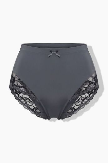 Moda za polnejše Gaćice visokog struka s dodatkom ukrasne čipke plus velikost, xxl, Ulla Popken in Johann Popken (JP1880)