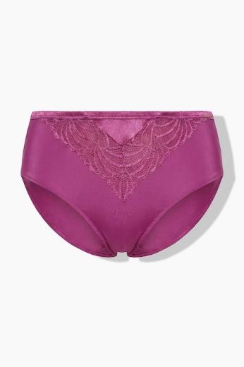 Moda za polnejše Gaćice od mikrofibre s dodatkom ukrasne čipke plus velikost, xxl, Ulla Popken in Johann Popken (JP1880)