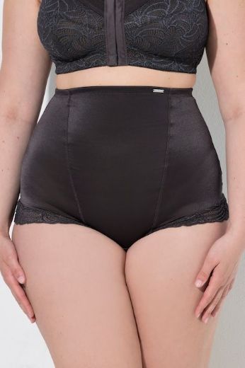Moda za polnejše Gaće stezne visokog struka s dodatkom čipke plus velikost, xxl, Ulla Popken in Johann Popken (JP1880)