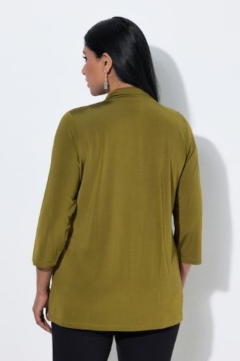 Moda za polnejše Majica elegantna  3/4 rukavi plus velikost, xxl, Ulla Popken in Johann Popken (JP1880)