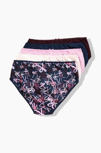Moda za polnejše Gaćice midi 5 komada plus velikost, xxl, Ulla Popken in Johann Popken (JP1880)
