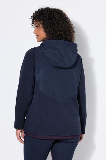 Moda za polnejše Jakna s kapuljačom plus velikost, xxl, Ulla Popken in Johann Popken (JP1880)