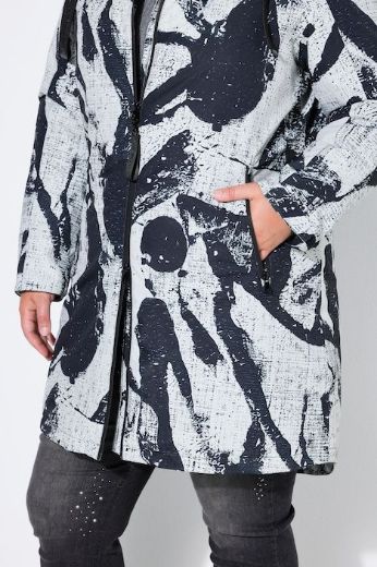 Moda za polnejše Jakna dužeg kroja s kapuljačom plus velikost, xxl, Ulla Popken in Johann Popken (JP1880)