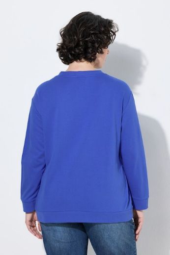 Moda za polnejše Majica dugih rukava V ovratnika plus velikost, xxl, Ulla Popken in Johann Popken (JP1880)