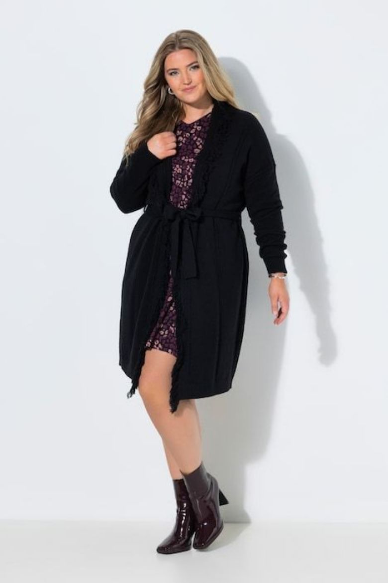 Moda za polnejše Kardigan dužeg kroja plus velikost, xxl, Ulla Popken in Johann Popken (JP1880)