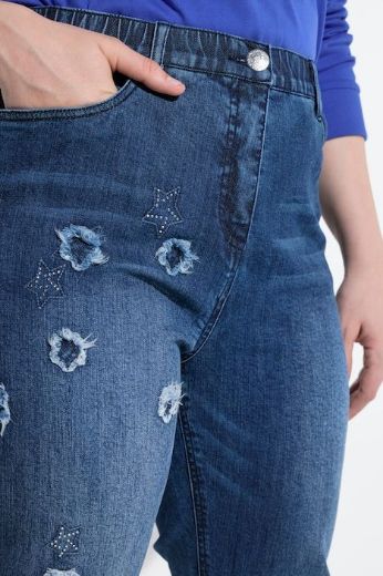 Moda za polnejše Traperice povišenog struka plus velikost, xxl, Ulla Popken in Johann Popken (JP1880)