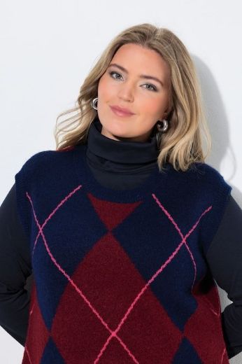 Moda za polnejše Pulover bez rukava plus velikost, xxl, Ulla Popken in Johann Popken (JP1880)