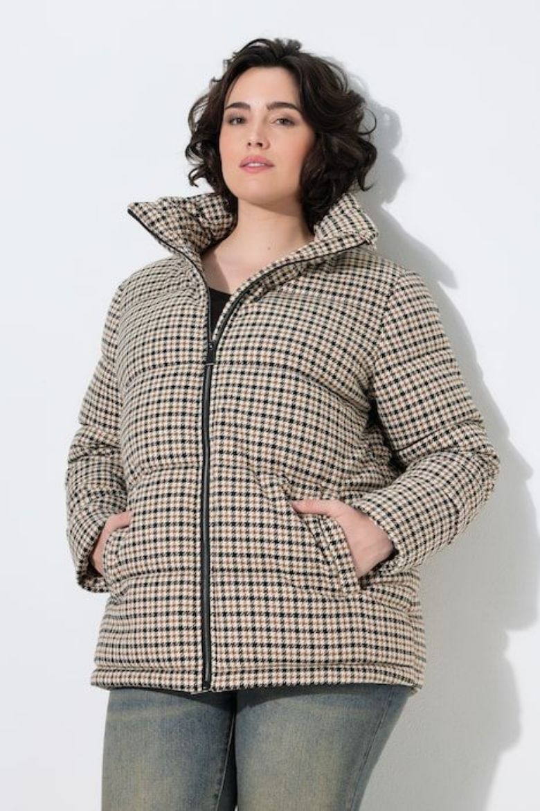 Moda za polnejše Jakna s povišenim ovratnikom plus velikost, xxl, Ulla Popken in Johann Popken (JP1880)